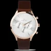 Relogio New Classic Chrono Dourad-Eletta Outlet