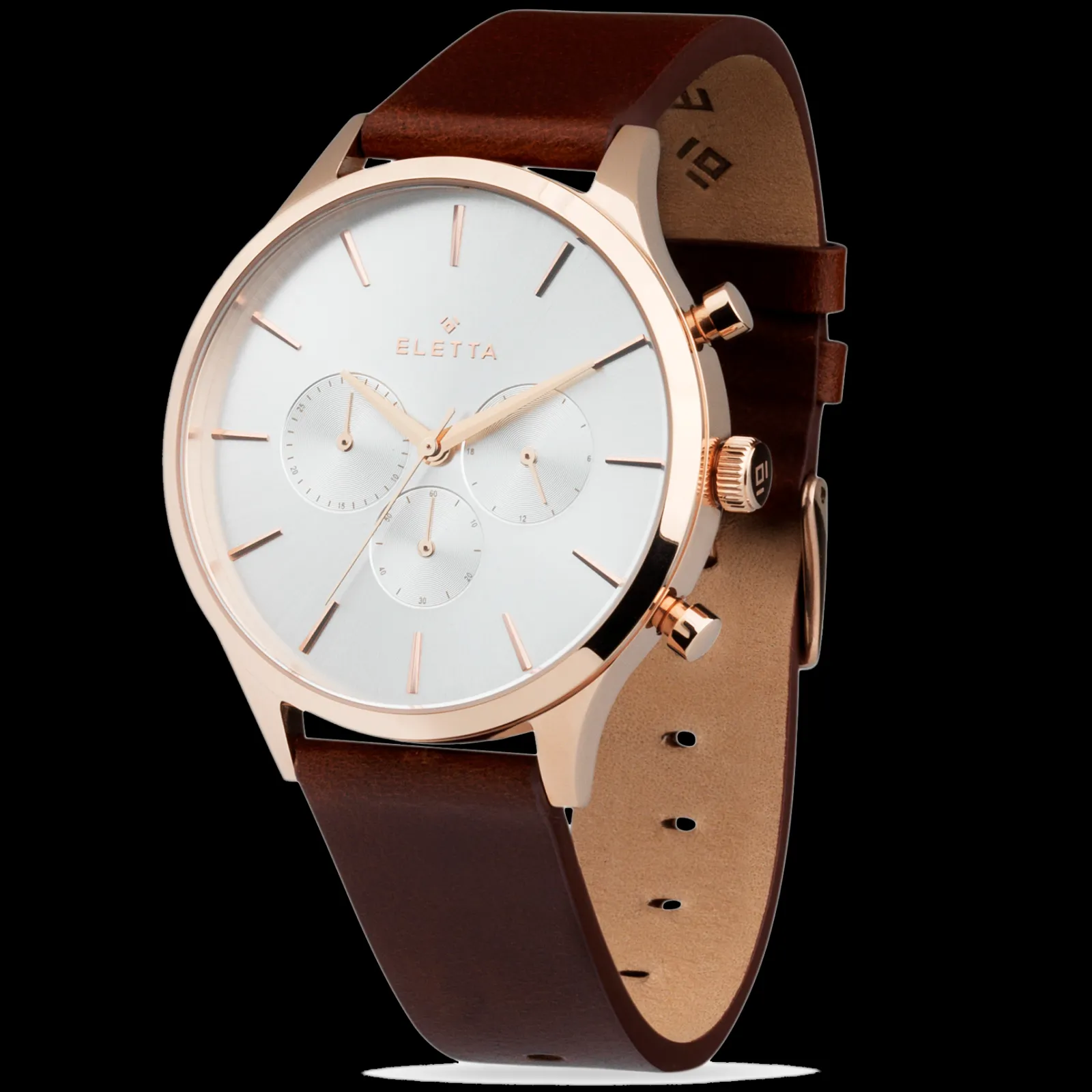Relogio New Classic Chrono Dourad-Eletta Outlet