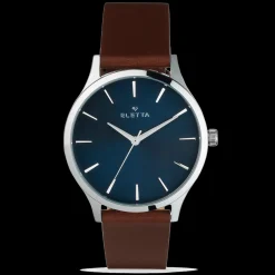 Relogio New Classic Uni Aco E Azu-Eletta Outlet