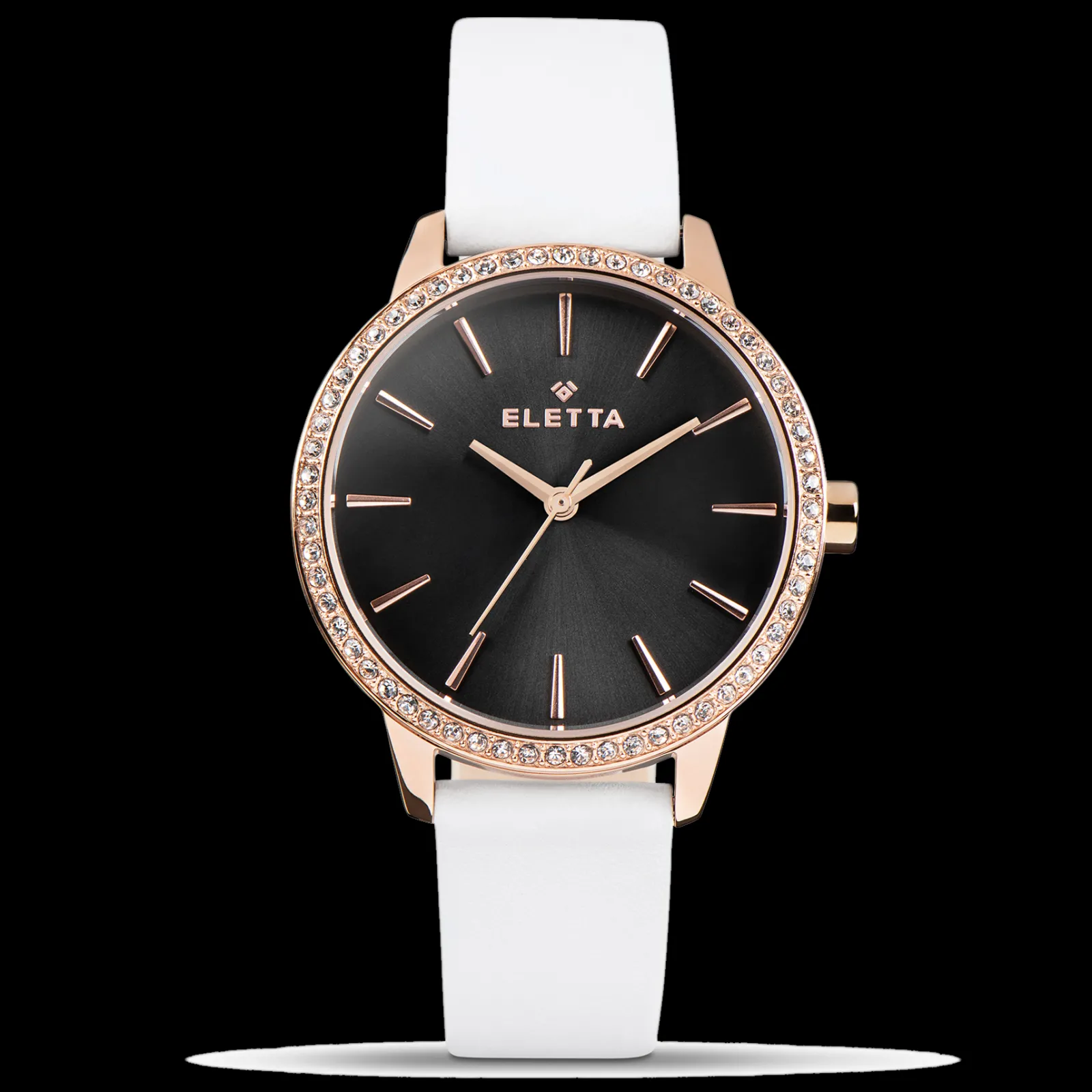 Relogio Quartz Dourado Rosa E Pre-Eletta Best Sale