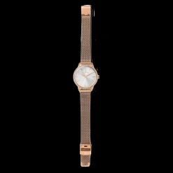 Relogio Quartz Dourado Rosa-Eletta Hot