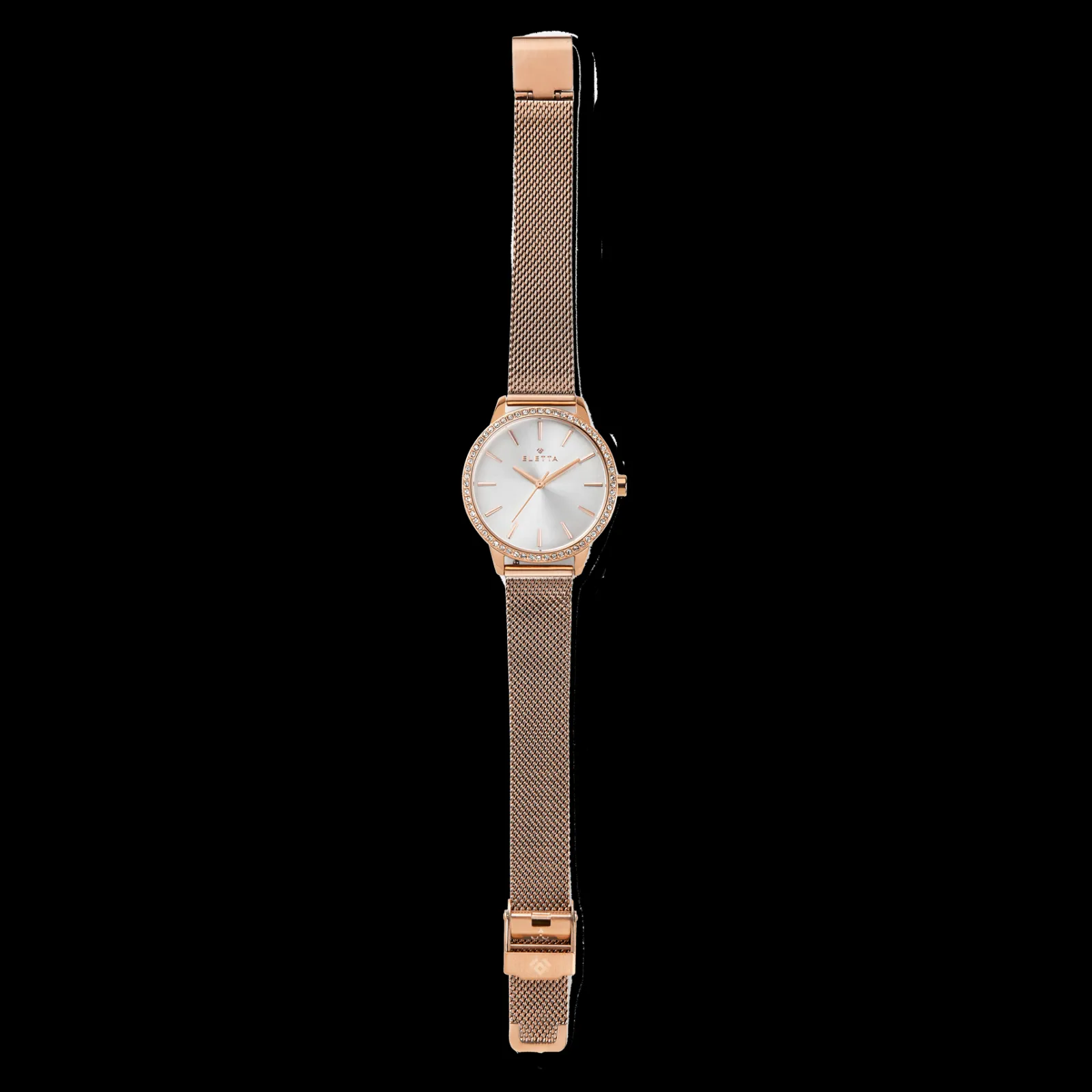 Relogio Quartz Dourado Rosa-Eletta Hot