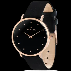 Relogio Unique Dourado Rosa E Pre-Eletta Cheap
