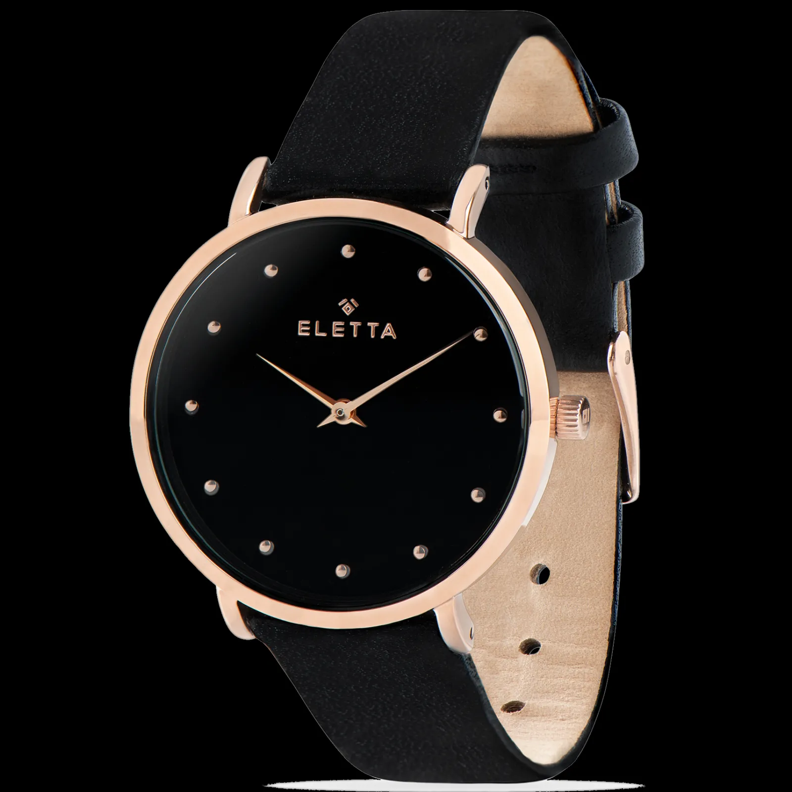 Relogio Unique Dourado Rosa E Pre-Eletta Cheap