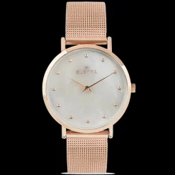 Relogio Unique Dourado Rosa E Mad-Eletta Flash Sale