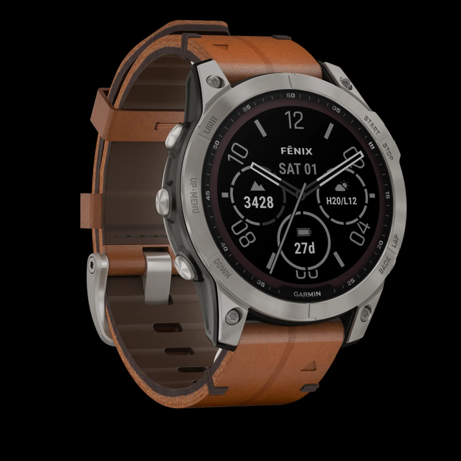 Fenix 7 Sapphire Solar Titanium-Garmin Online