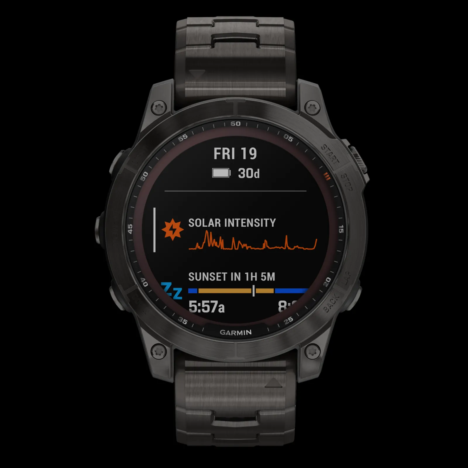 Fenix 7 Sapphire Solar Titanium Dlc-Garmin Cheap