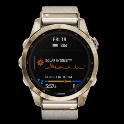 Fenix 7S Sapphire Solar Tit. Light Gold-Garmin Best Sale