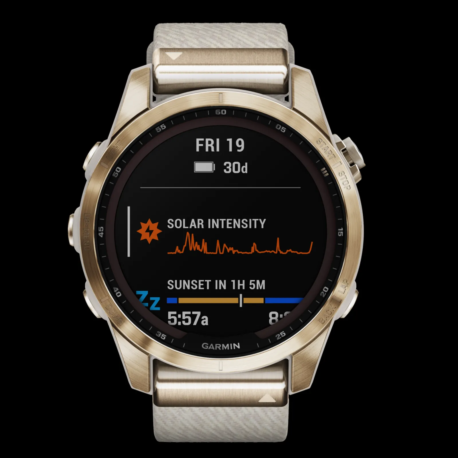 Fenix 7S Sapphire Solar Tit. Light Gold-Garmin Best Sale