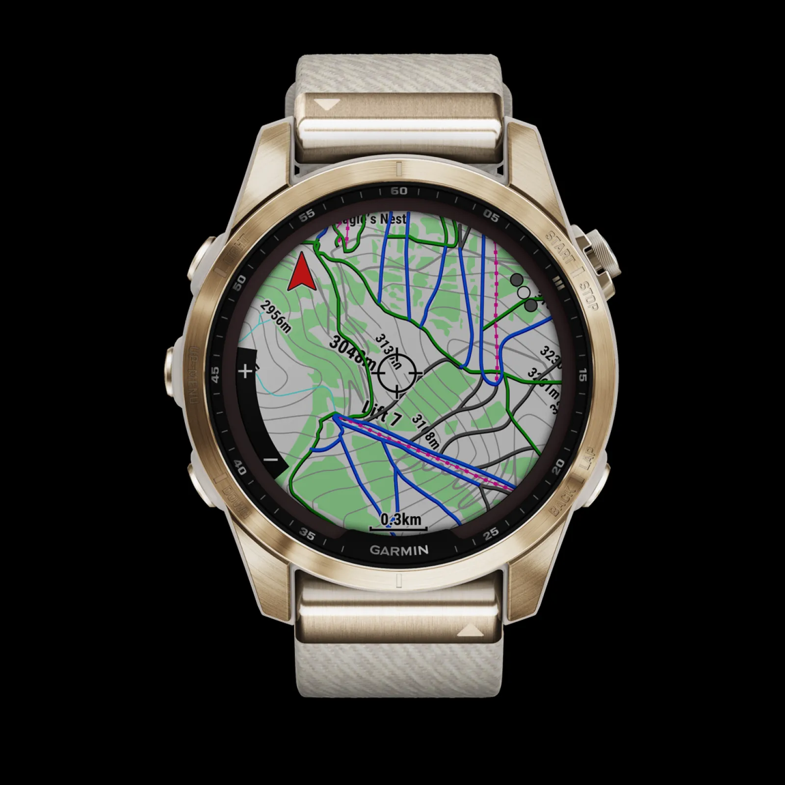 Fenix 7S Sapphire Solar Tit. Light Gold-Garmin Best Sale