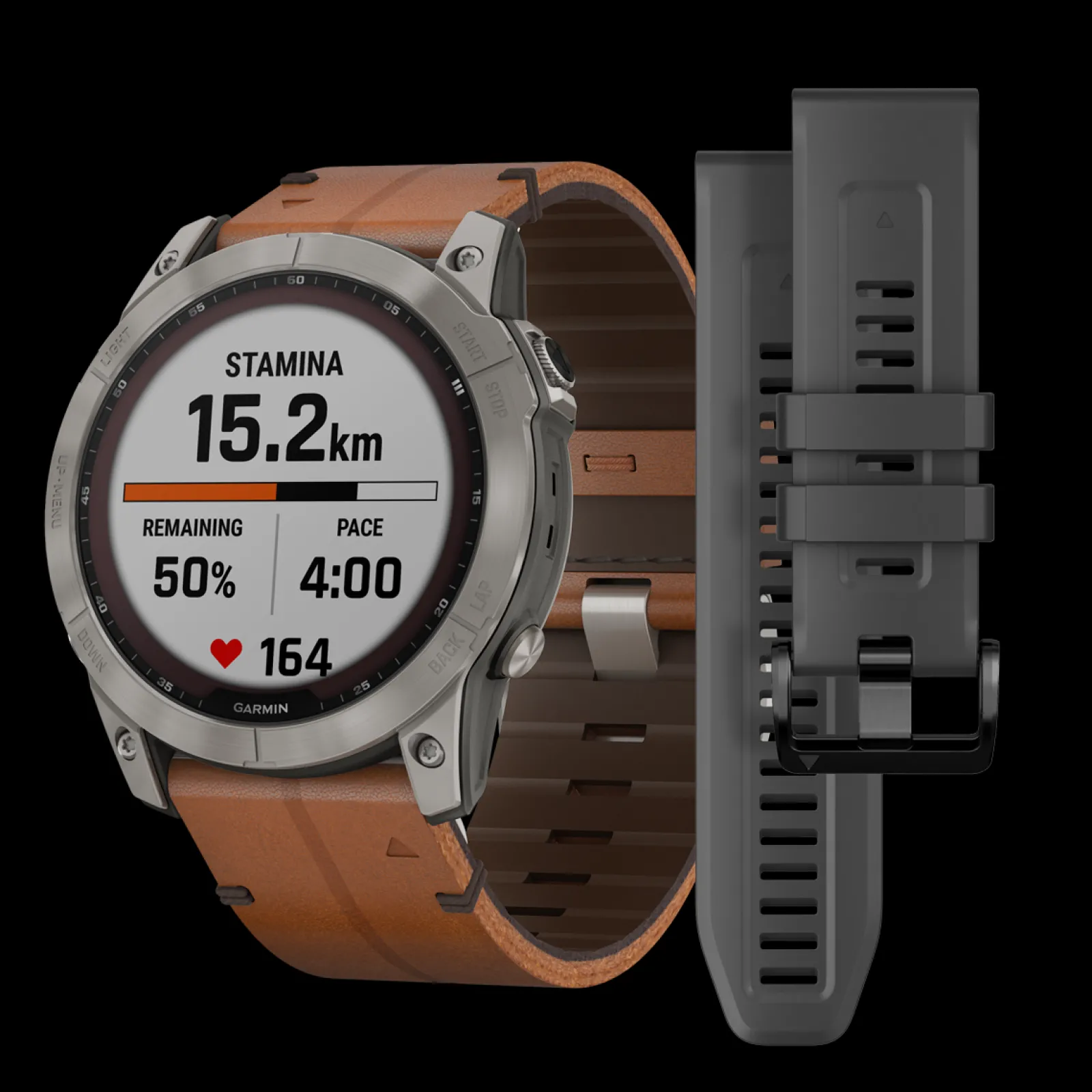 Fenix 7X Sapphire Solar Titanium-Garmin Hot