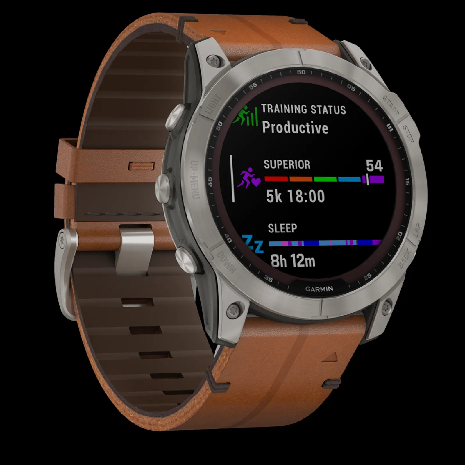 Fenix 7X Sapphire Solar Titanium-Garmin Hot