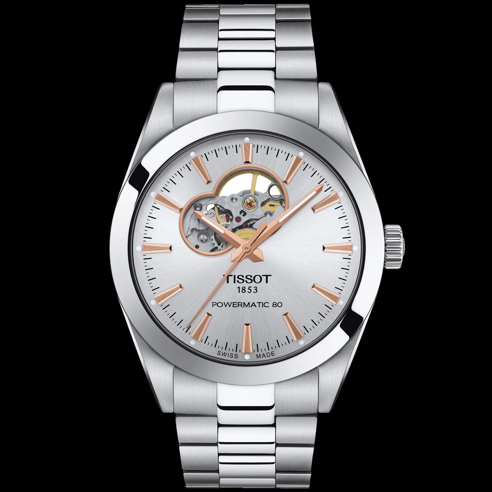 Gentleman Powermatic 80 Open Heart-Tissot Shop