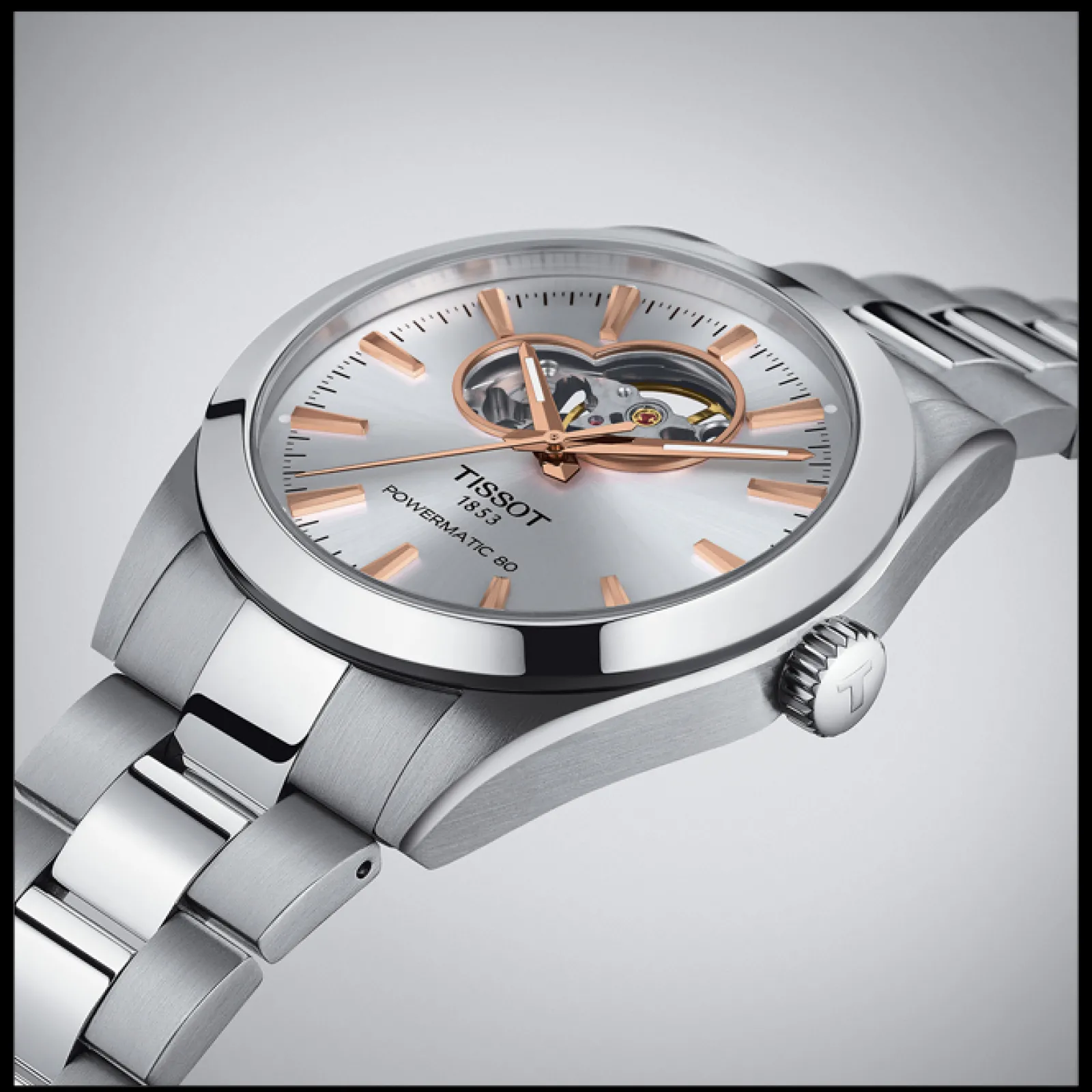 Gentleman Powermatic 80 Open Heart-Tissot Shop
