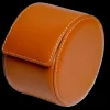 Gold Leather Watch Roll-Kross Studio Flash Sale