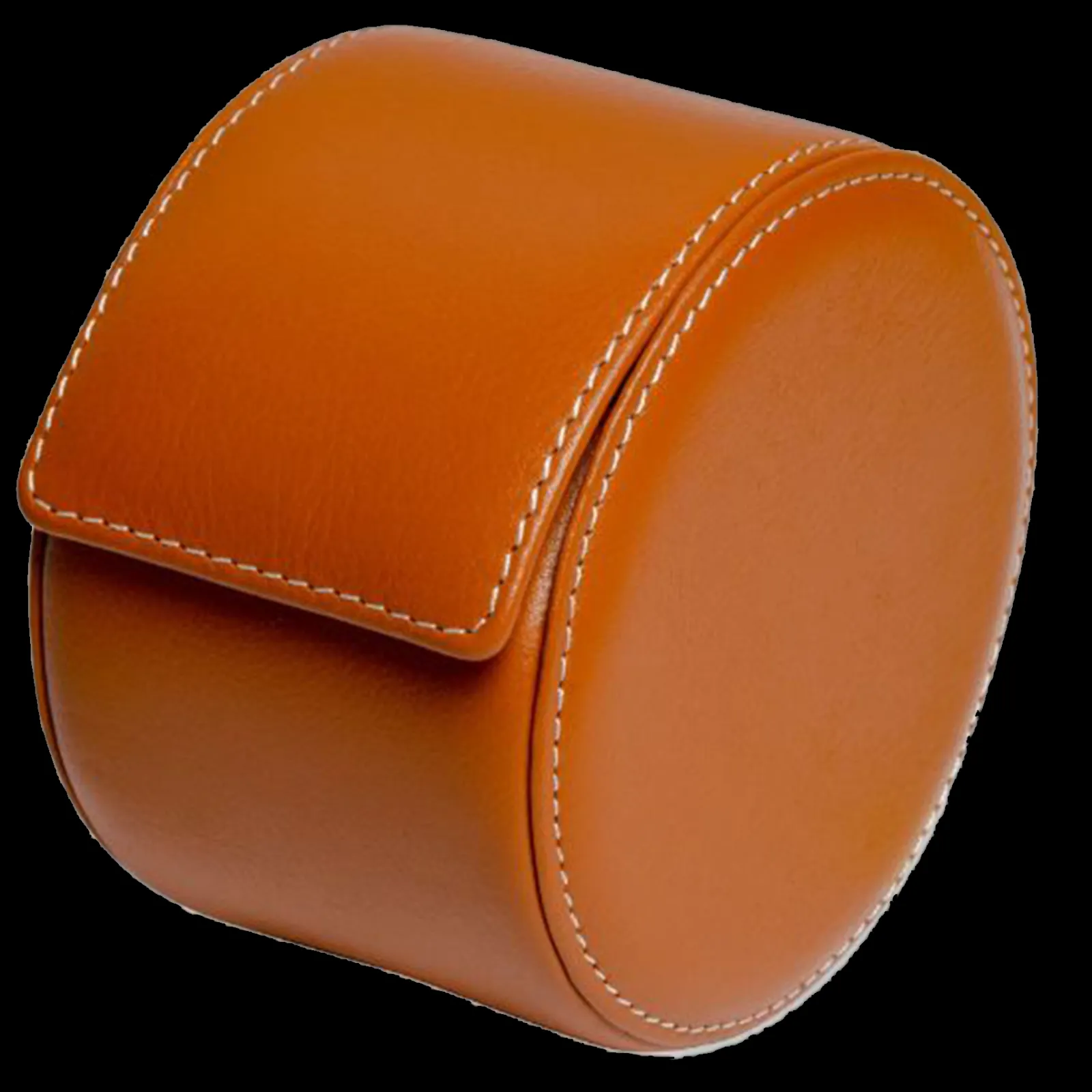 Gold Leather Watch Roll-Kross Studio Flash Sale