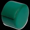 Green Leather Watch Roll-Kross Studio Sale