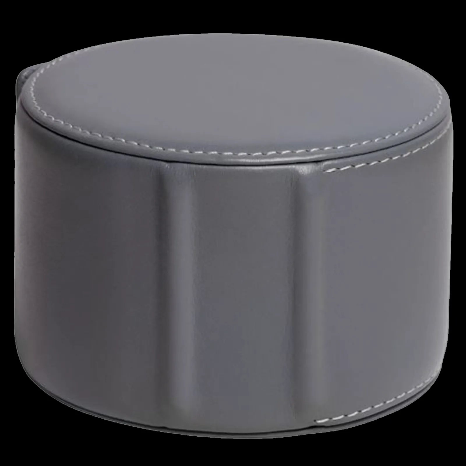 Grey Leather Watch Roll-Kross Studio Best