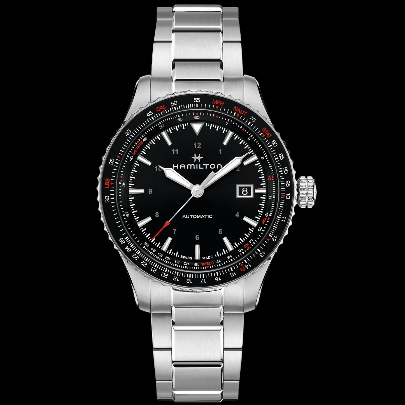 Khaki Aviation Converter Auto 42Mm-Hamilton Outlet