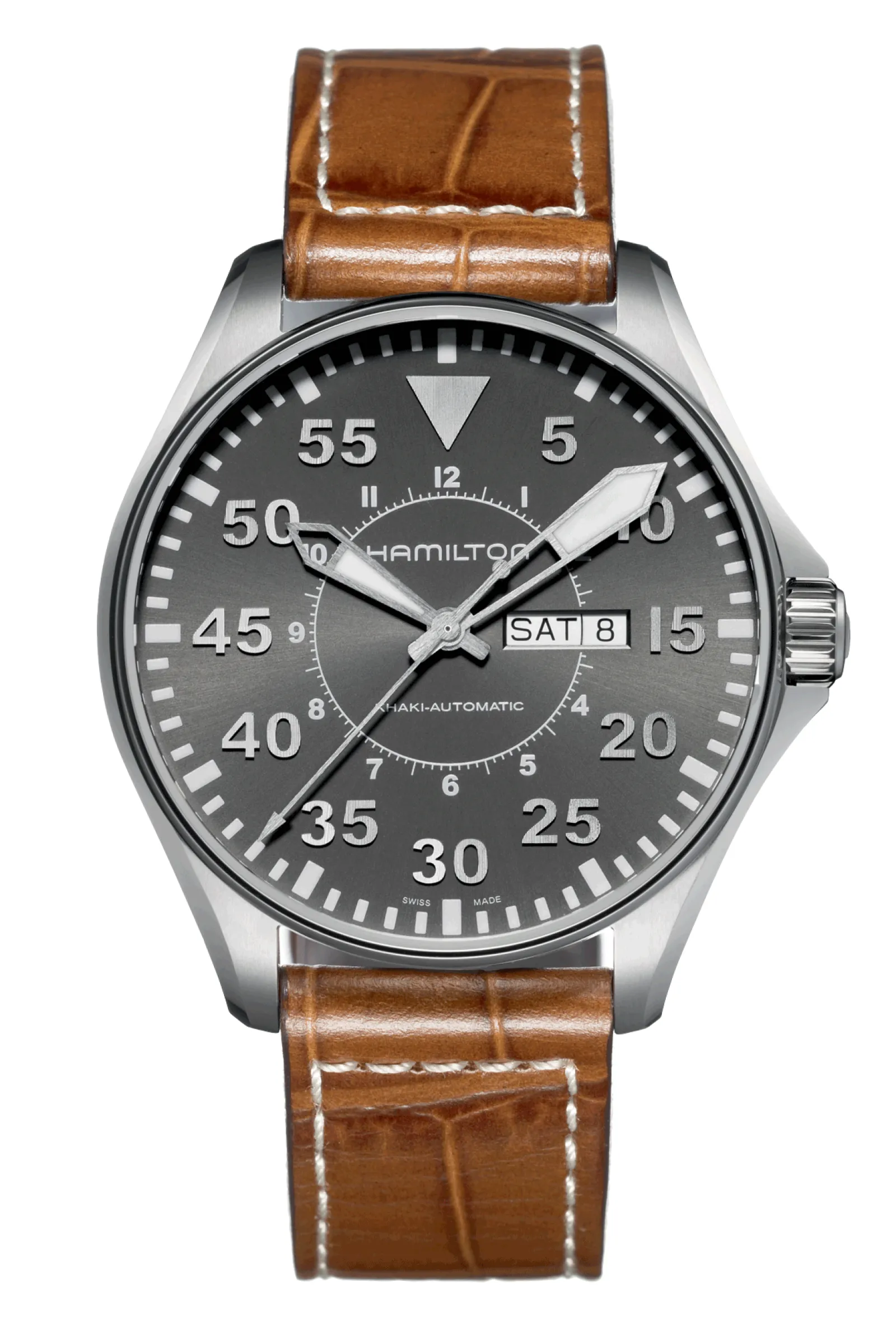 Khaki Aviaton Pilot-Hamilton Fashion