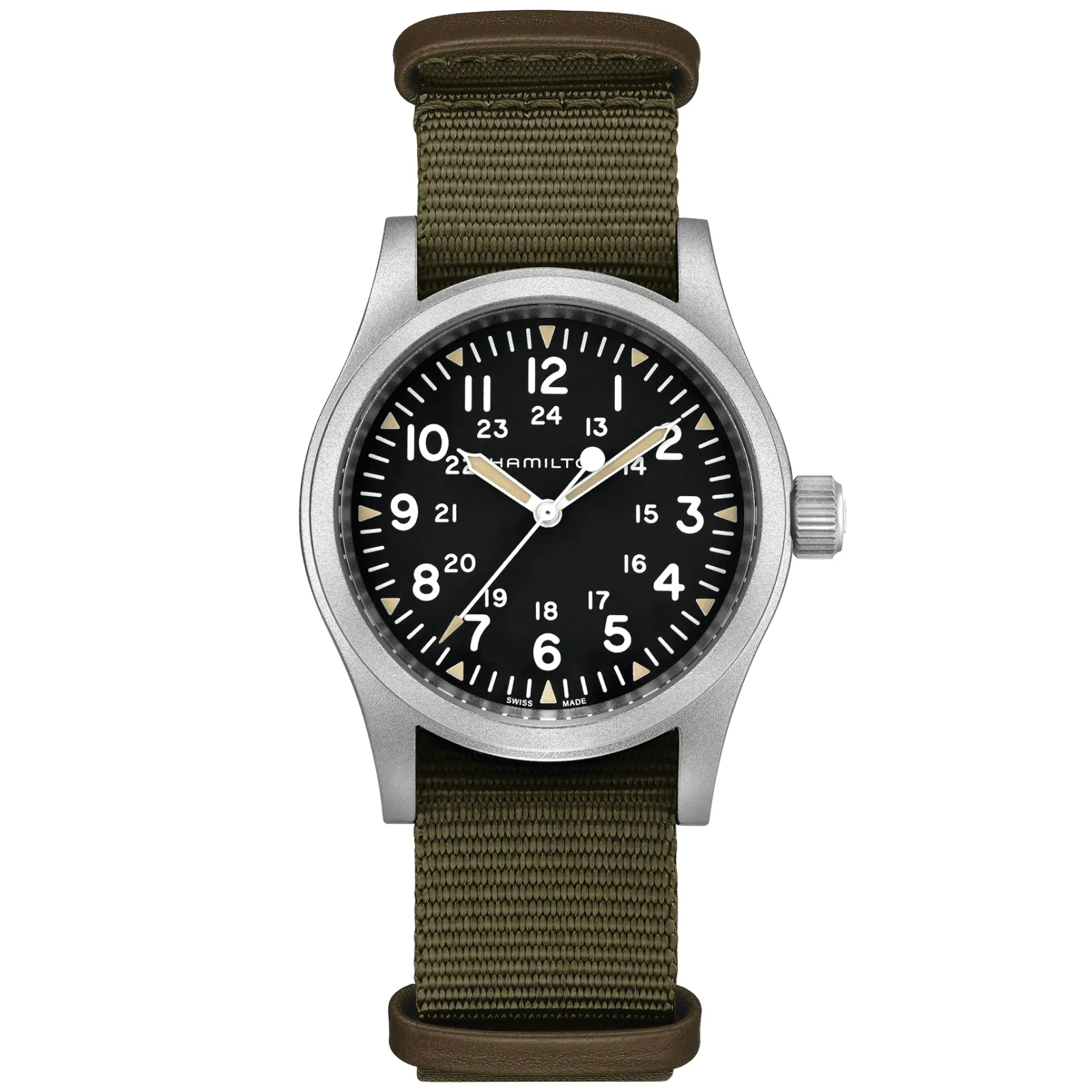 Khaki Field Mechanical-Hamilton Fashion