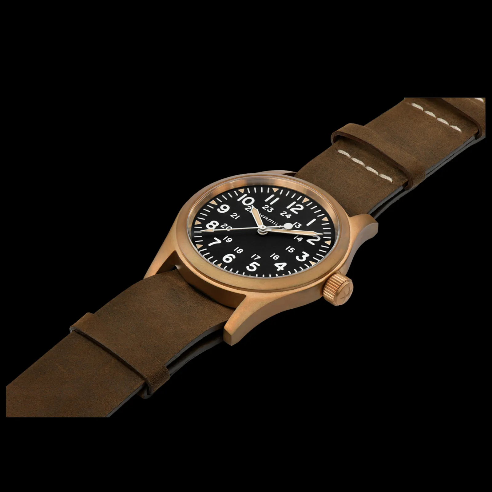 Khaki Field Mechanical Bronze-Hamilton Fashion