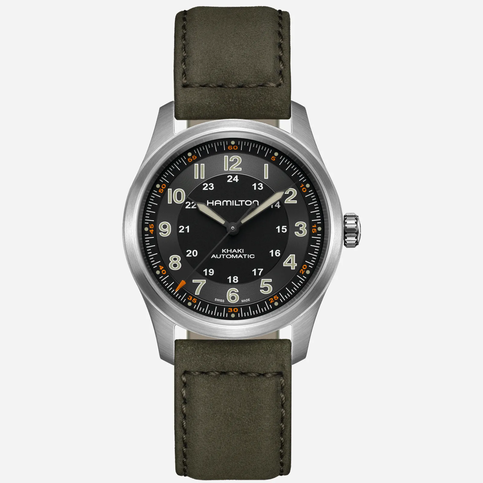 Khaki Field Titanium Auto-Hamilton Cheap