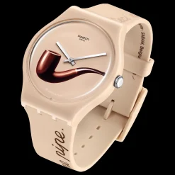 La Trahison Des Images By Rene Magritte-Swatch Best Sale