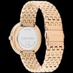Madre-Perola Dourado Rosa Em Aco-Calvin Klein Watches Flash Sale
