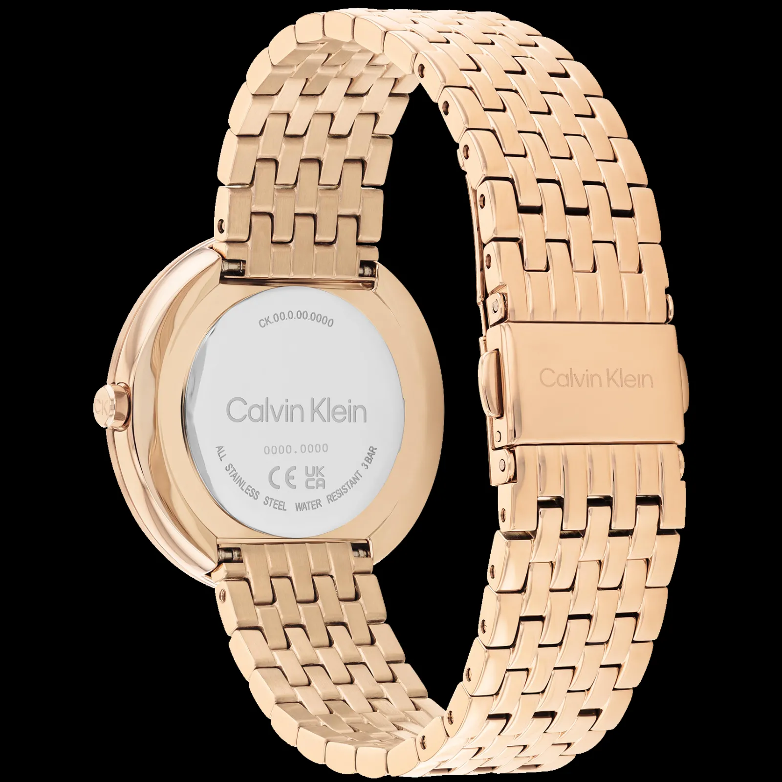 Madre-Perola Dourado Rosa Em Aco-Calvin Klein Watches Flash Sale
