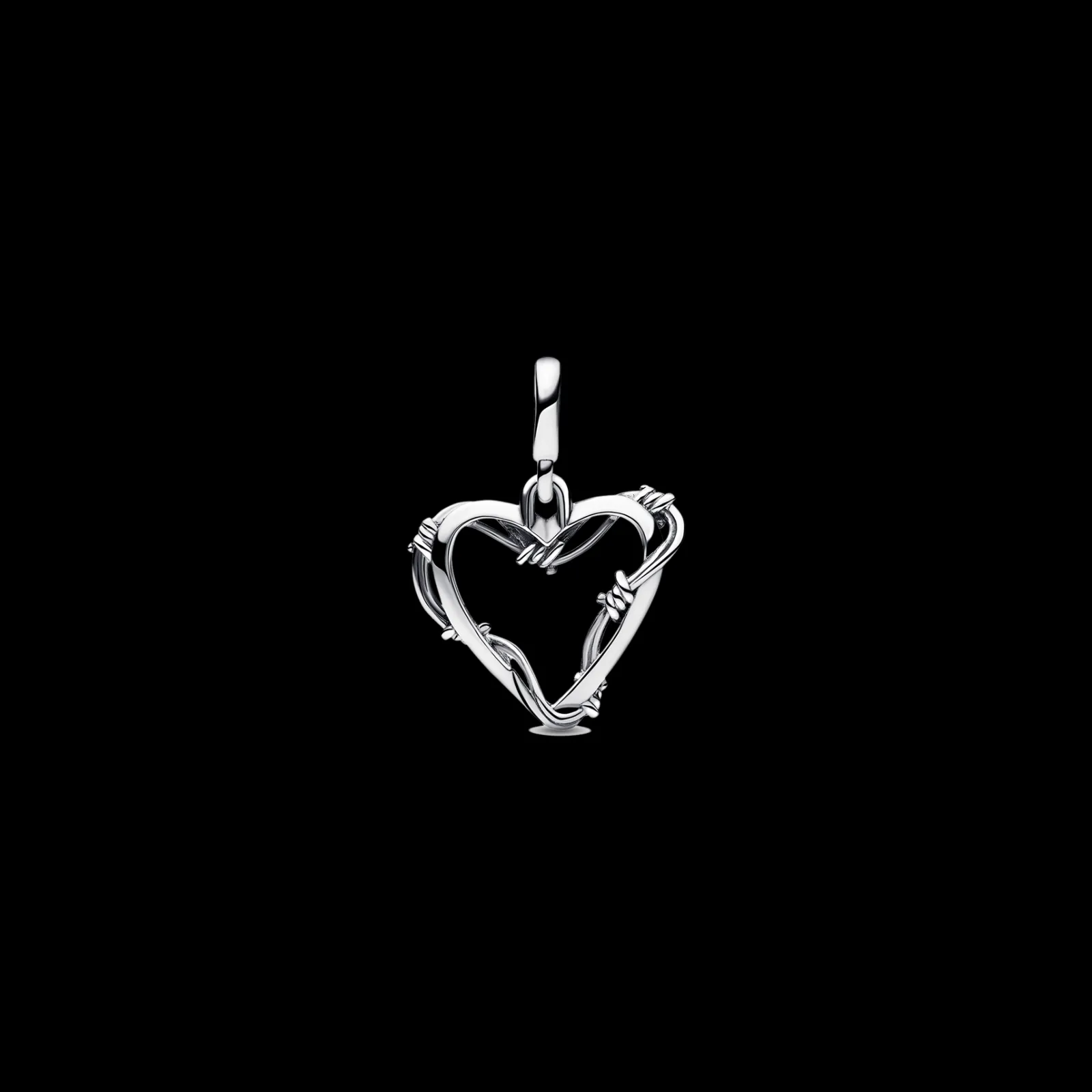 Medalhao Me Wire Heart-Pandora Shop
