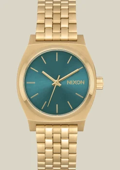 Medium Time Teller Light Gold/Torquoise-Nixon Store