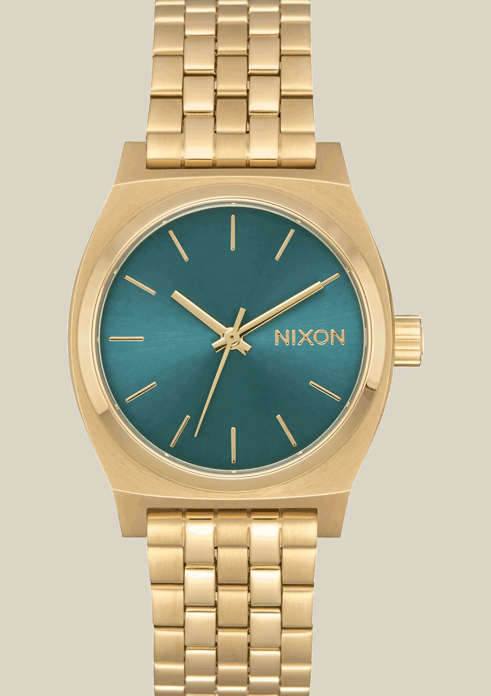 Medium Time Teller Light Gold/Torquoise-Nixon Store