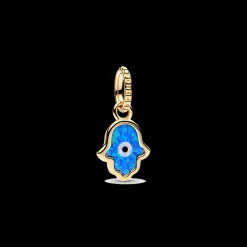 Mini Pendente Hamsa Azul-Pandora Best
