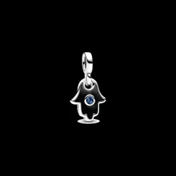 Mini Pendente Me Mao Hamsa Azul-Pandora Hot