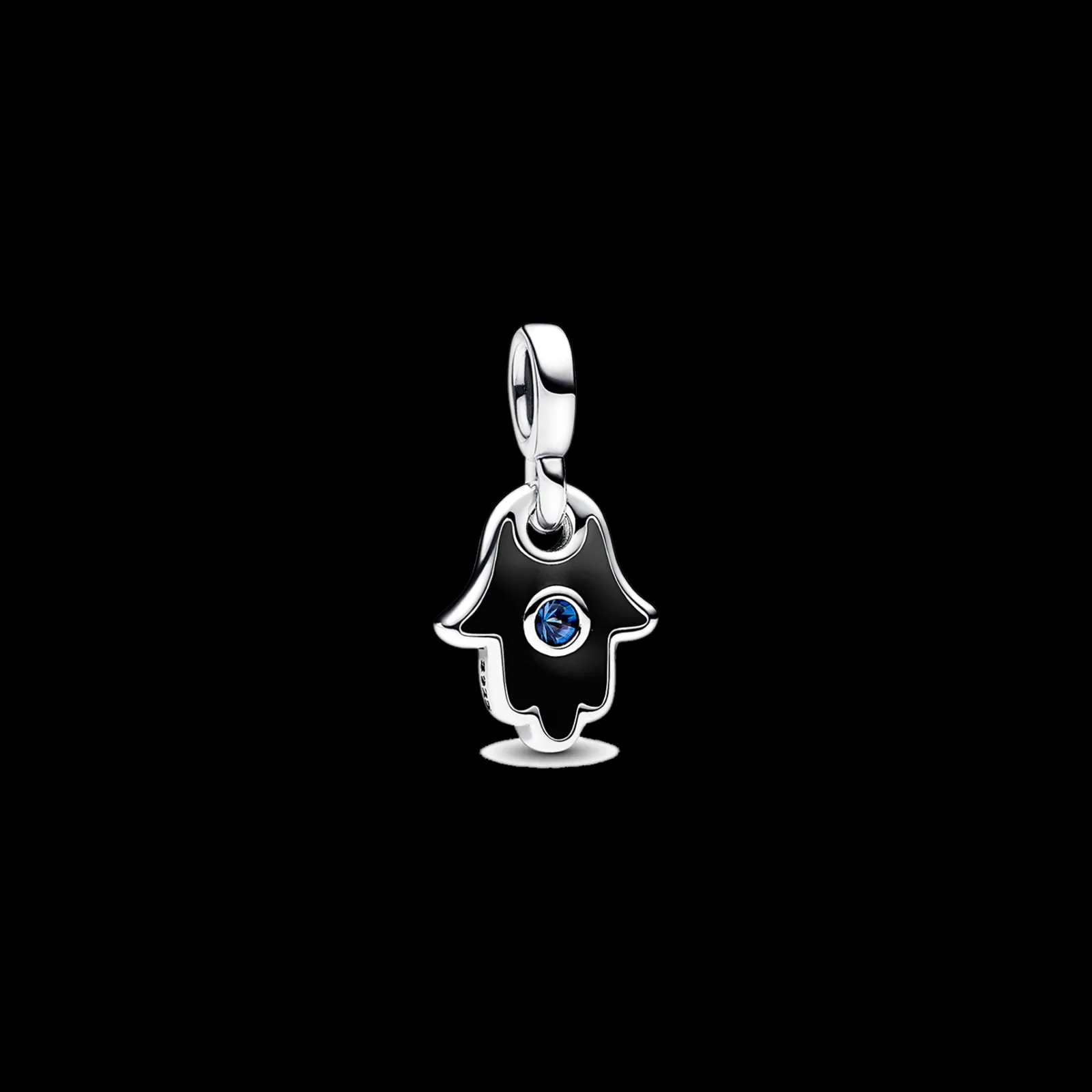 Mini Pendente Me Mao Hamsa Azul-Pandora Hot
