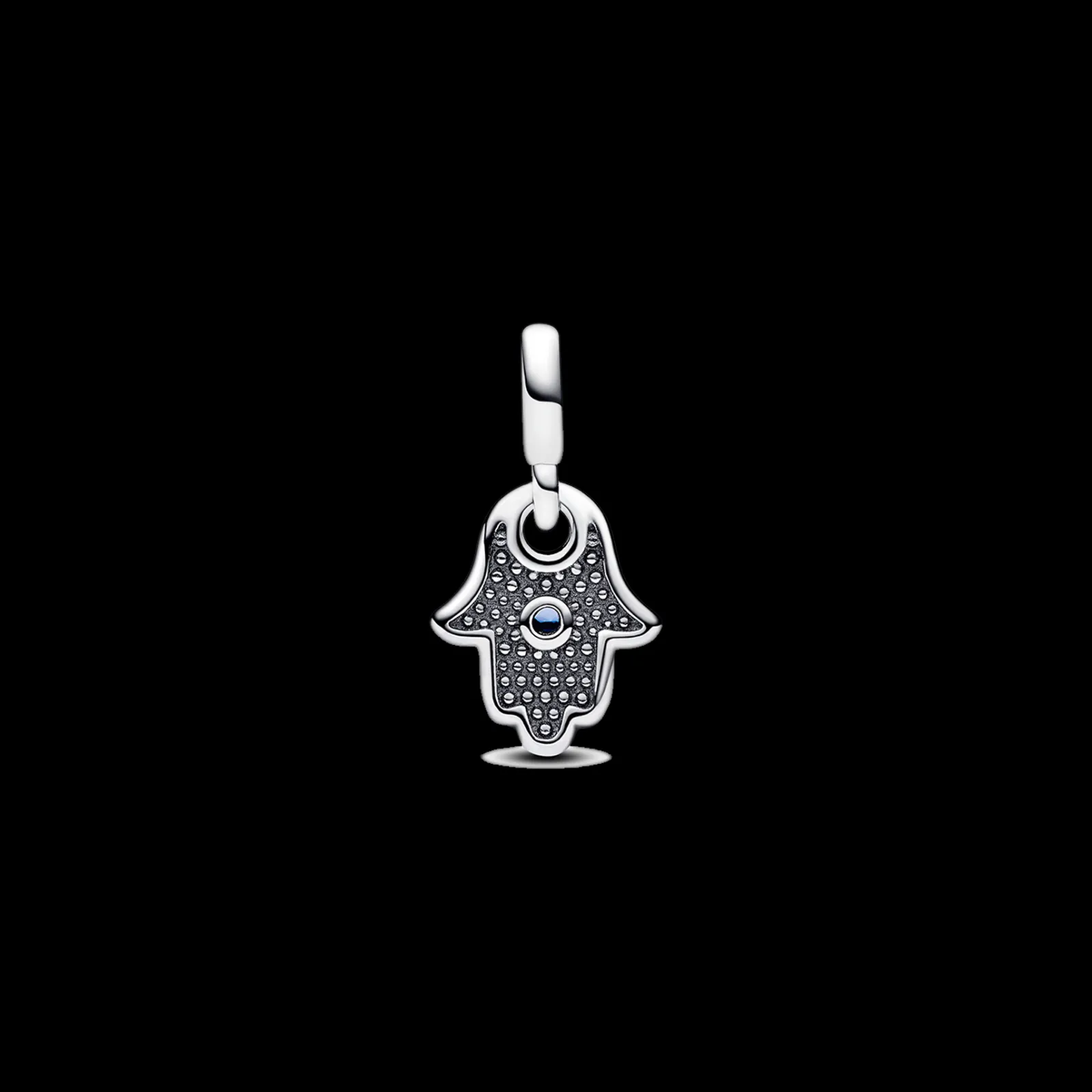 Mini Pendente Me Mao Hamsa Azul-Pandora Hot