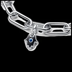 Mini Pendente Me Mao Hamsa Azul-Pandora Hot