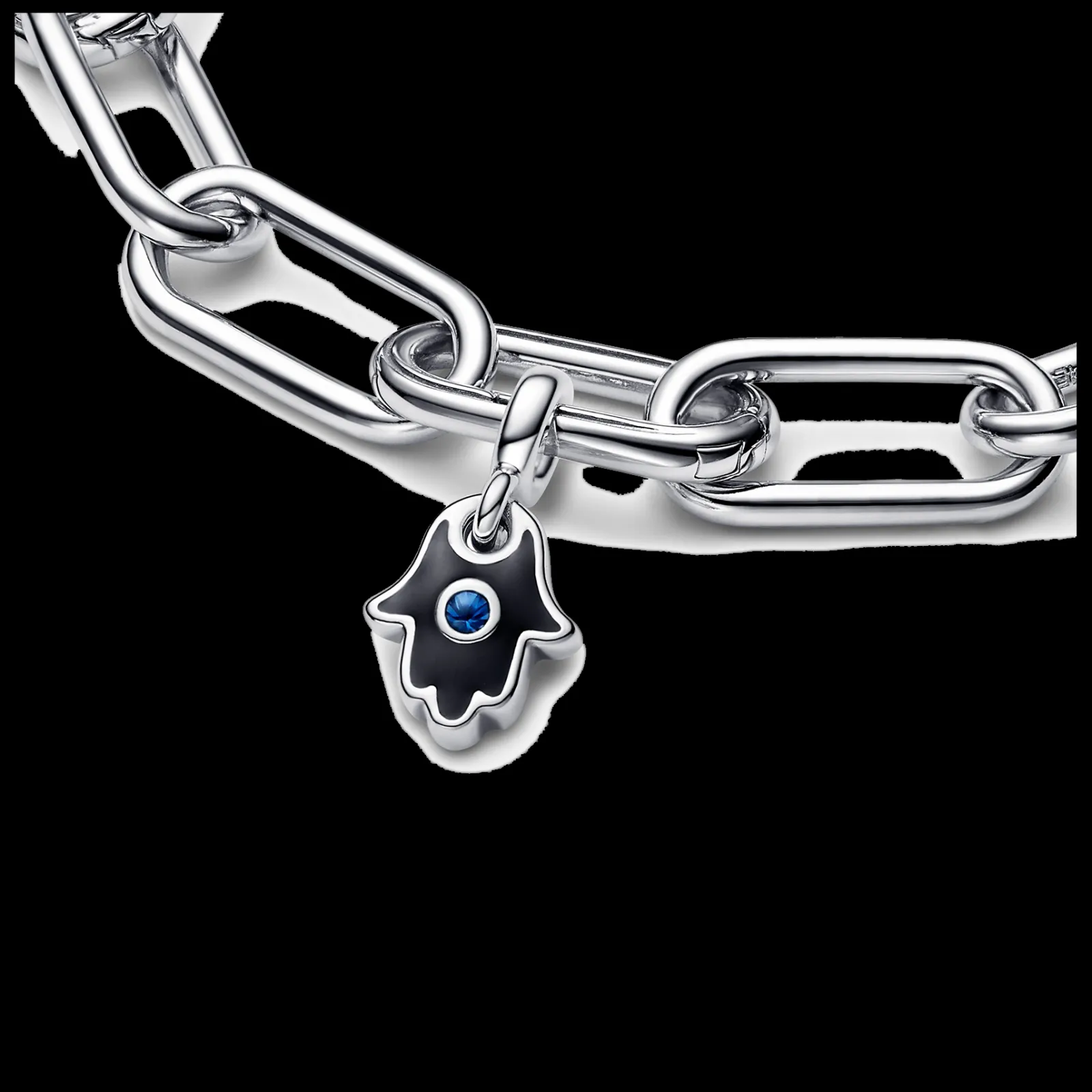 Mini Pendente Me Mao Hamsa Azul-Pandora Hot