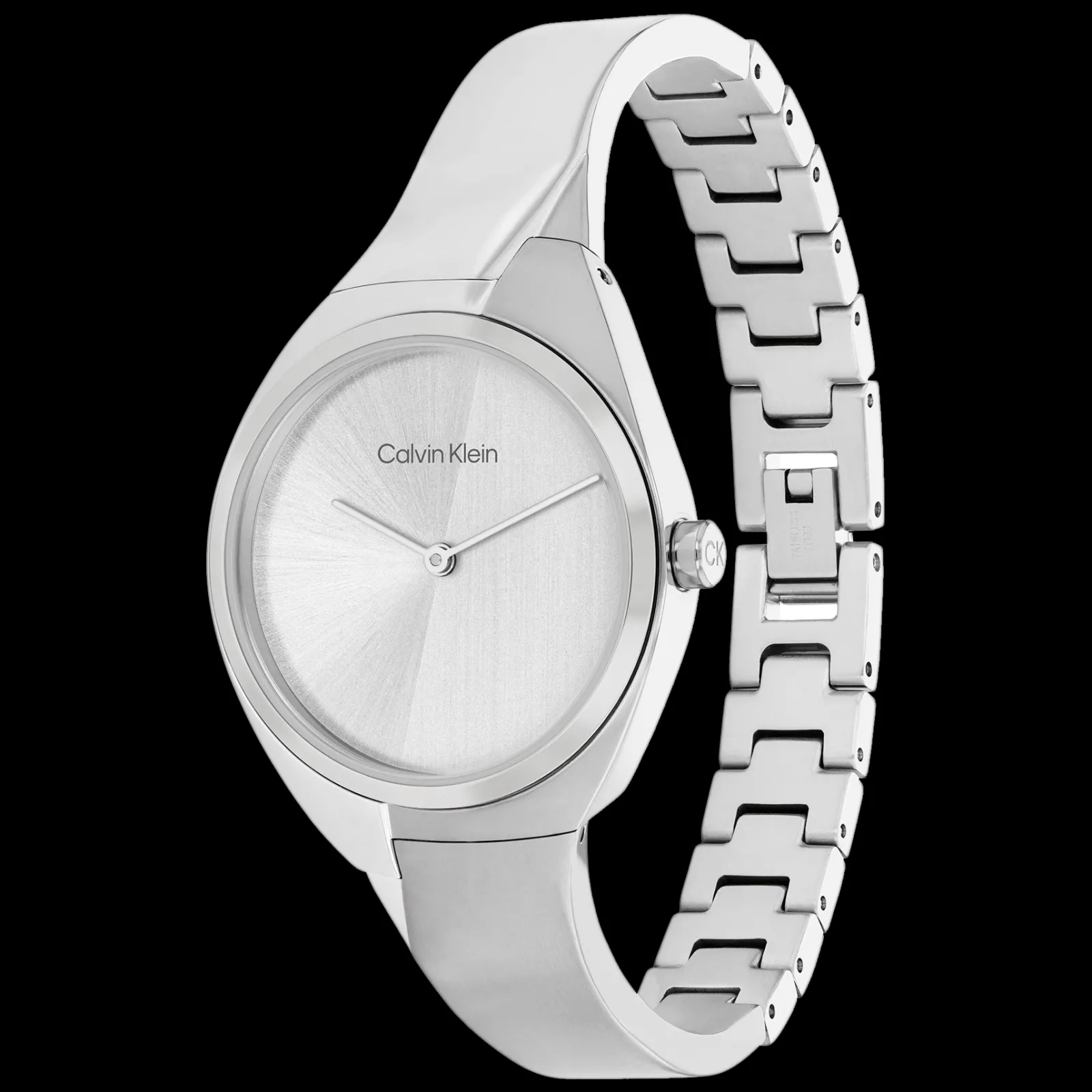 Prateado E Aco Escovado-Calvin Klein Watches Cheap
