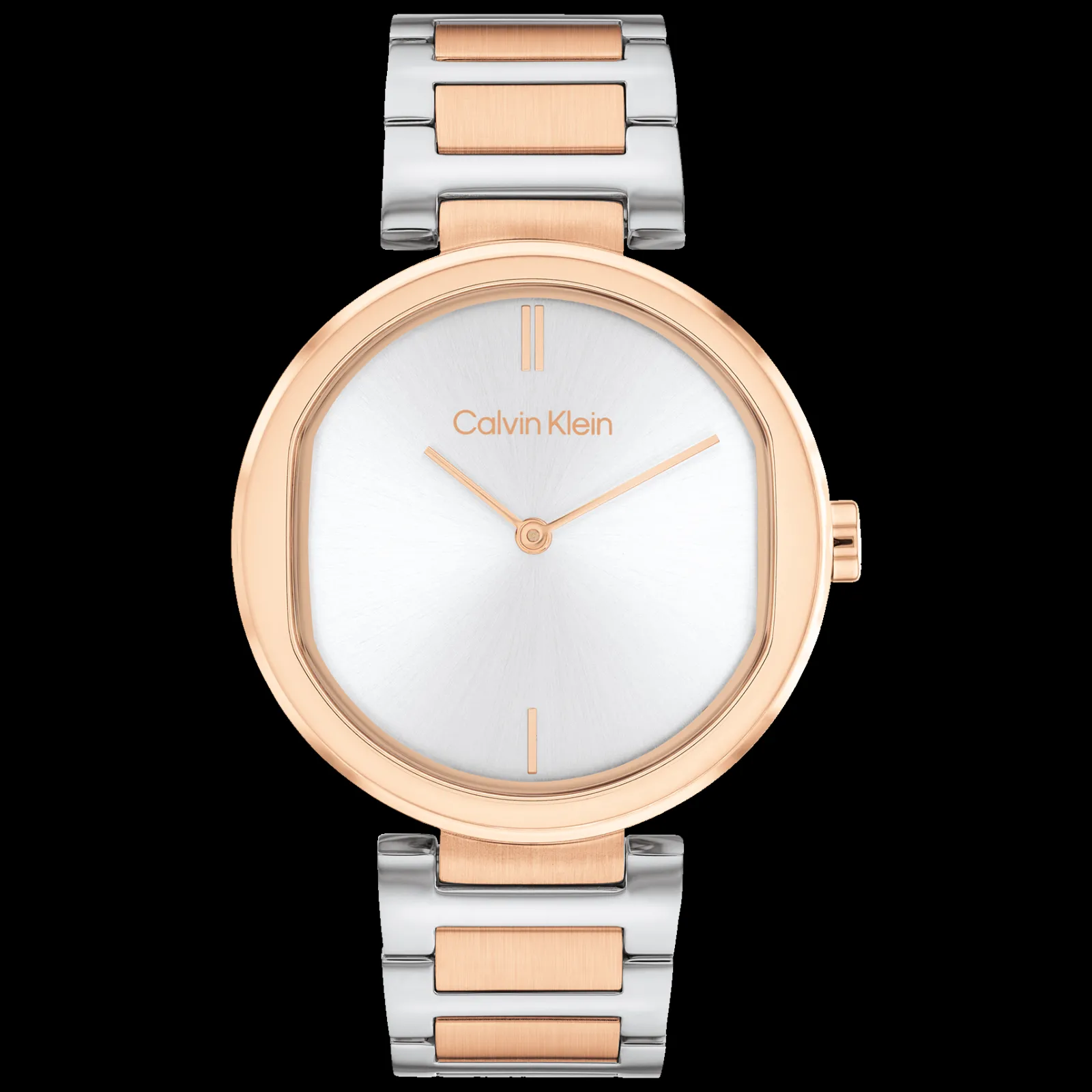 Prateado E Dourado Rosa Em Aco-Calvin Klein Watches Sale