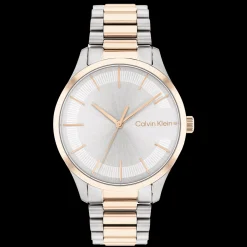 Prateado E Dourado Rosa Em Aco-Calvin Klein Watches Store