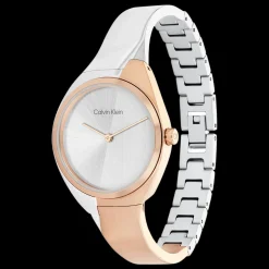 Prateado E Dourado Rosa Escovado-Calvin Klein Watches Sale