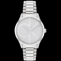 Prateado Em Aco-Calvin Klein Watches Fashion