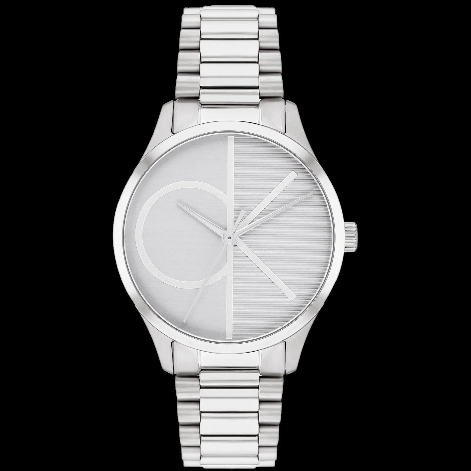 Prateado Em Aco-Calvin Klein Watches Fashion
