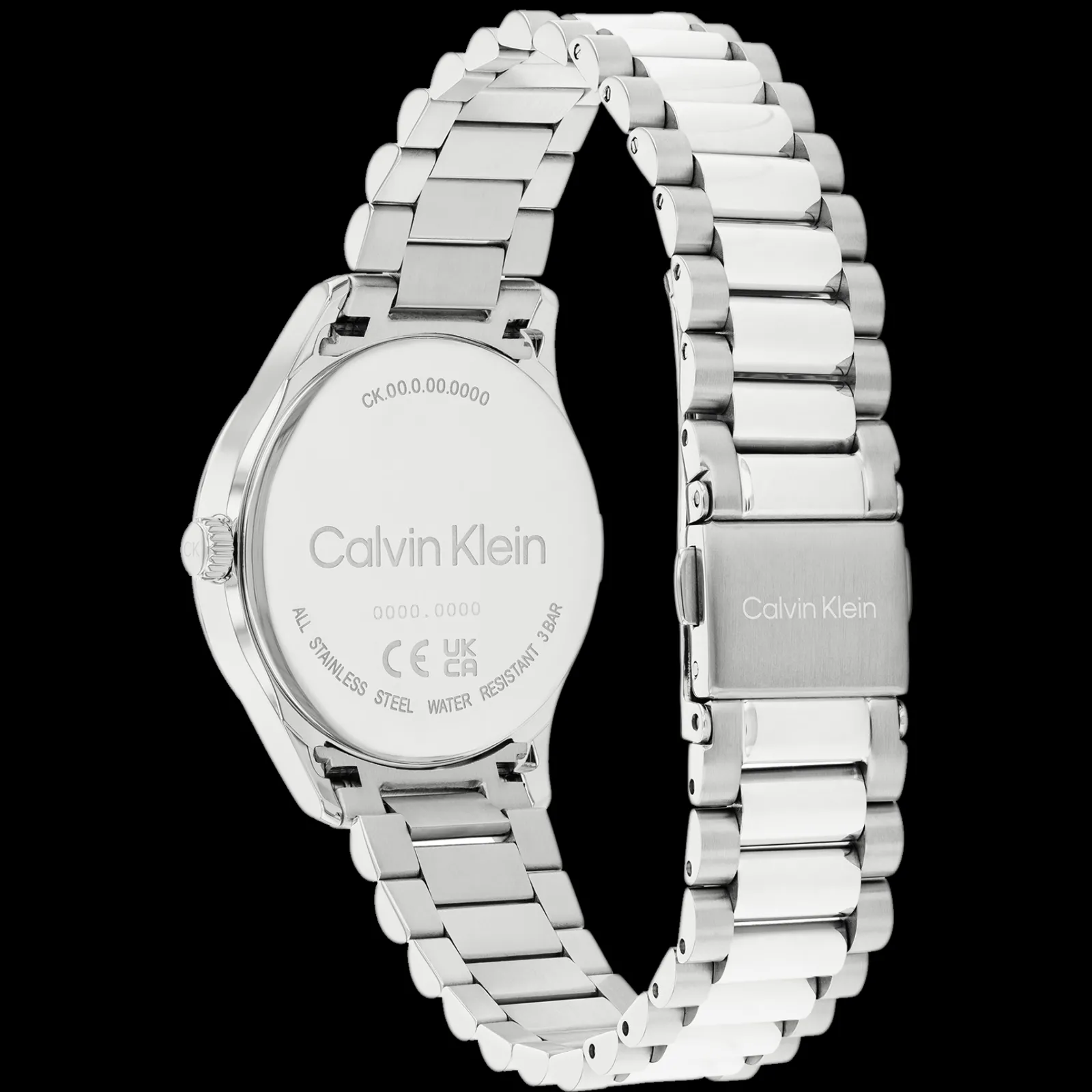Prateado Em Aco-Calvin Klein Watches Fashion