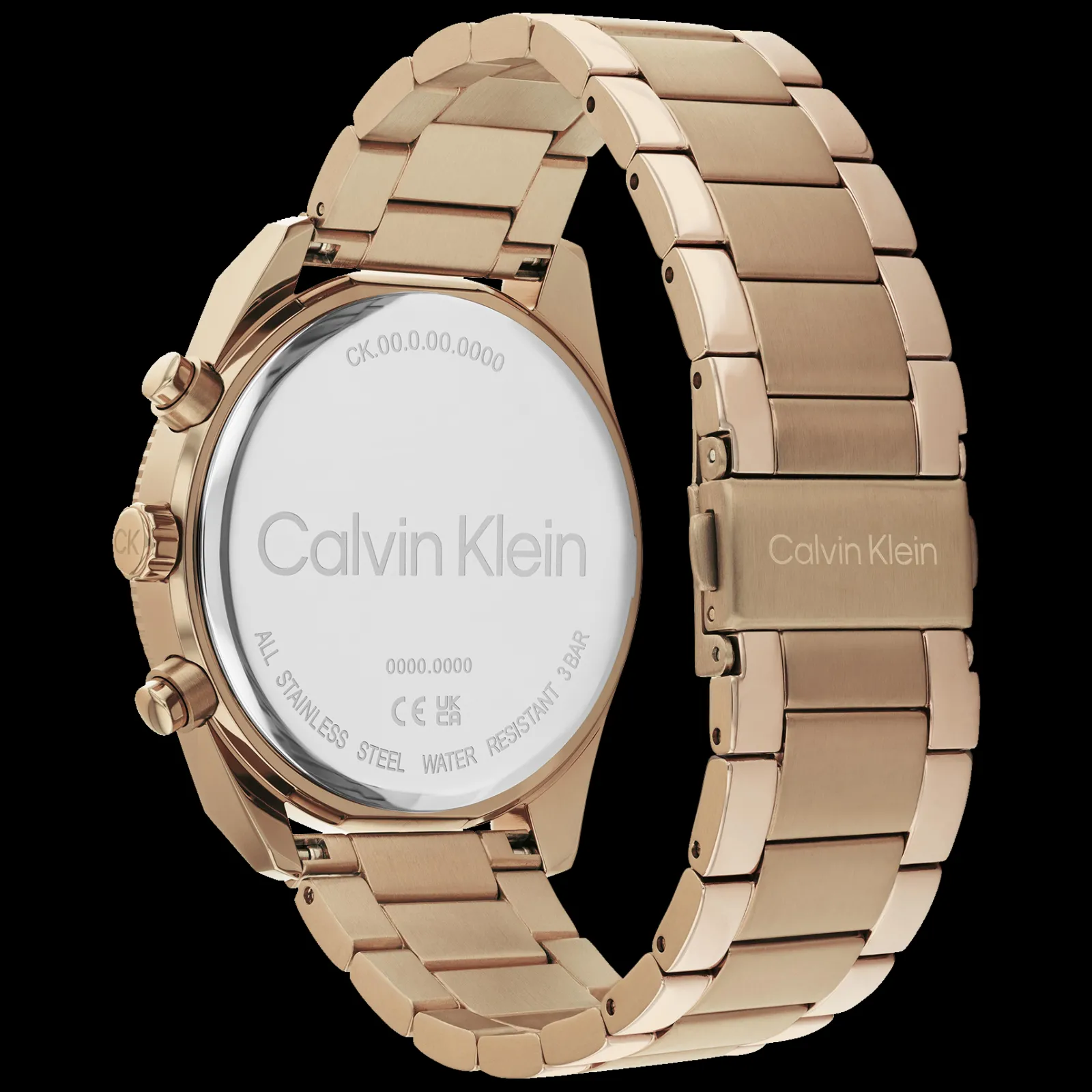 Preto E Bronze Em Aco-Calvin Klein Watches Best