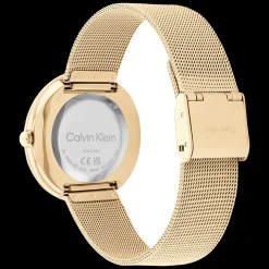 Preto E Dourado Em Malha Milanesa-Calvin Klein Watches Online