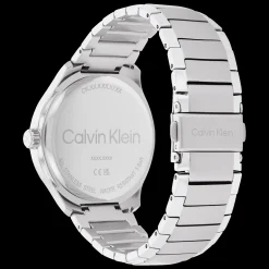 Preto E Prateado Em Aco-Calvin Klein Watches Best