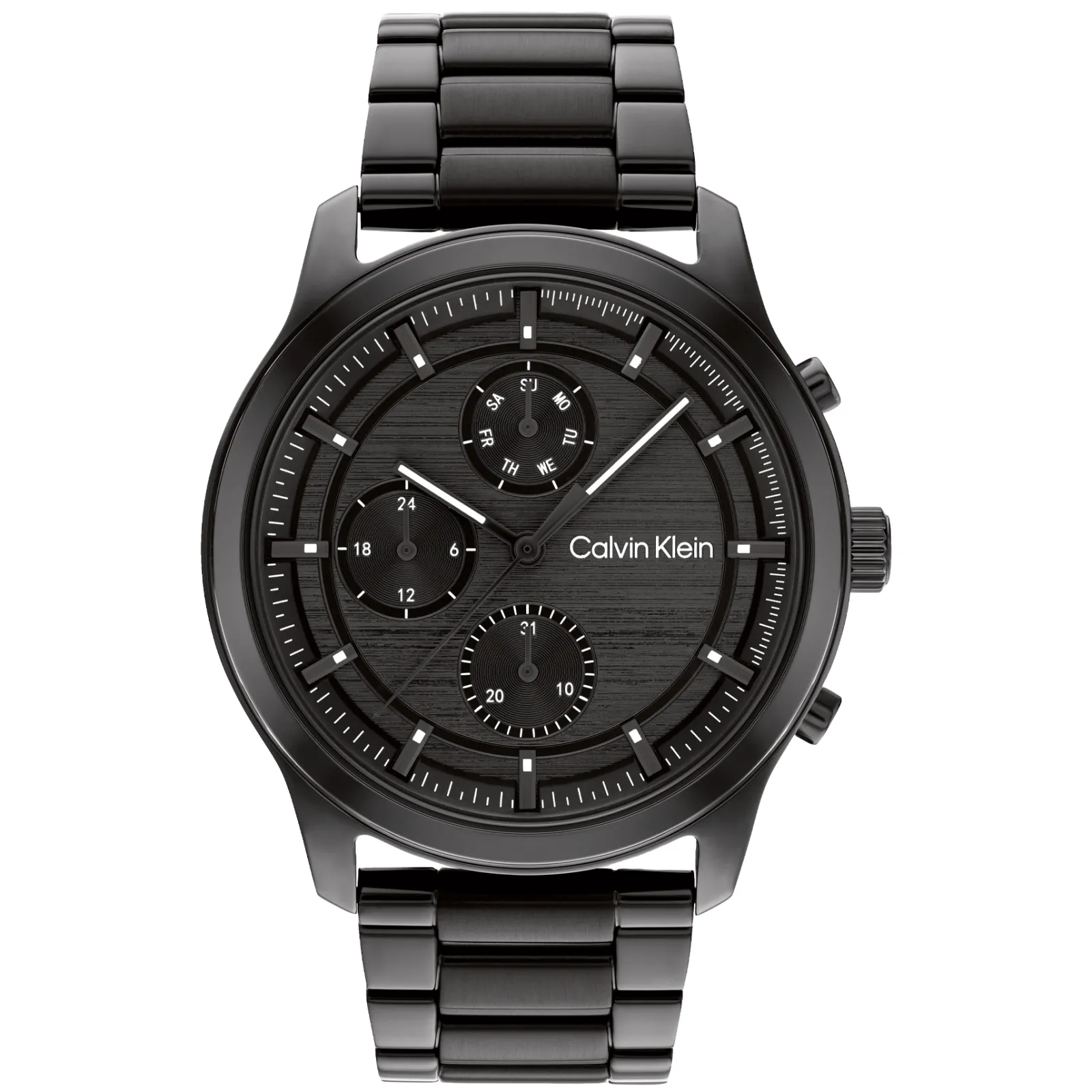 Preto Em Aco-Calvin Klein Watches Outlet